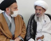 نشست مشترک شورای حوزه علمیه استان لرستان با مدیر و اساتید مدرسه علمیه صادقیه با حضور نماینده ولی فقیه در استان لرستان و امام جمعه خرم آباد حجت الاسلام والمسلمین سید احمد رضا شاهرخی