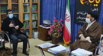دیدار رئیس فدراسیون کشتی جمهوری اسلامی ایران با نماینده ولی فقیه در استان لرستان