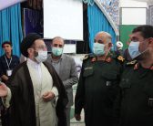 حجت‌الاسلام‌ والمسلمین سید احمد رضا شاهرخی نماینده ولی‌فقیه در استان لرستان به همراه سردار قریشی جانشین سازمان بسیج مستضعفین کشور از نمایشگاه رویداد سراسری تولید محتوای دیجیتال بسیج لرستان در حسینیه ثارالله خرم آباد بازدید نمودند.