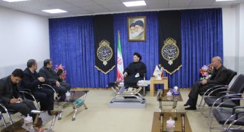 دیدار معاون وزیر جهاد کشاورزی و رئیس سازمان شیلات ایران با نماینده ولی فقیه در استان و امام جمعه خرم آباد