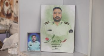 دیدار حجت‌الاسلام‌والمسلمین دکتر سیداحمدرضا شاهرخی نماینده ولی فقیه در استان لرستان و امام جمعه خرم‌آباد با خانواده شهید داوود عبداللهی