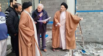 نماینده ولی فقیه در استان لرستان و امام جمعه خرم آباد از روند ساخت مسجد علوی خرم آباد بازدید نمود.