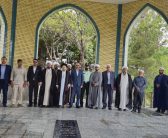 نماینده ولی فقیه در استان لرستان و امام جمعه خرم آباد ، در راستای شرکت در اجلاس شهرستانی نماز ، در بدو ورود به شهرستان الیگودرز با حضور در یادمان شهدای گمنام این شهرستان به مقام شامخ شهدای والا مقام ادای احترام نمود.