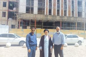 نماینده ولی فقیه در استان لرستان و امام جمعه خرم آباد و  فرمانده سپاه حضرت ابوالفضل علیه السلام استان لرستان از روند ساخت و میزان پیشرفت پروژه زائرسرای استان لرستان در شهر مشهد مقدس بازدید کردند.