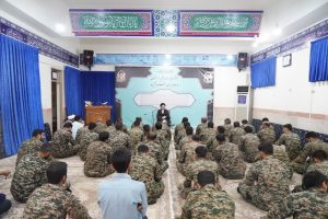 جمعی از کارکنان یگان امنیتی سپاه حضرت ابوالفضل علیه السلام با نماینده ولی فقیه در استان لرستان و امام جمعه خرم آباد دیدار کردند.