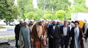 بازدید ائمه جمعه استان لرستان از دستاوردهای نظام مقدس جمهوری اسلامی ایران در صنایع زرهی بنی هاشم(ع) شهرستان دورود با حضور نماینده ولی فقیه در استان لرستان و امام جمعه خرمآباد.