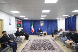 دبیر و اعضای طرح تربیتی شهید حاجی زاده با نماینده ولی فقیه در استان لرستان و امام جمعه خرم آباد دیدار کردند.