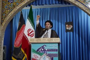 نماز جمعه به امامت نماینده ولی فقیه در لرستان و امام جمعه خرم آباد حضرت حجت‌الاسلام والمسلمین سید احمد رضا شاهرخی در مصلی الغدیر شهرستان خرم آباد برگزار شد .1404/05/03