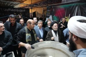 بازدید نماینده ولی فقیه در استان لرستان و امام جمعه خرم آباد از مواکب شهدای عشایر، و امام خامنه ای (مد ظله العالی)  شهرستان خرم آباد