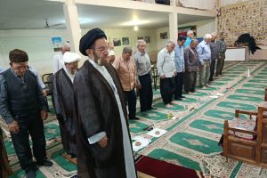 نماز جماعت مغرب و عشاء همراه با  ایراد سخنرانی در مسجد امام جعفر صادق علیه السلام محله اسدآبادی، به امامت ماینده ولی فقیه در استان لرستان و امام جمعه خرم آباد برگزار شد.