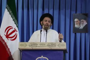 نماز جمعه به امامت نماینده ولی فقیه در لرستان و امام جمعه خرم آباد حضرت حجت‌الاسلام والمسلمین سید احمد رضا شاهرخی در مصلی الغدیر شهرستان خرم آباد برگزار شد .1404/07/25