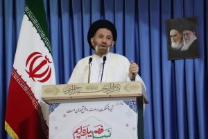 نماز جمعه به امامت نماینده ولی فقیه در لرستان و امام جمعه خرم آباد حضرت حجت‌الاسلام والمسلمین سید احمد رضا شاهرخی در مصلی الغدیر شهرستان خرم آباد برگزار شد .1404/08/09