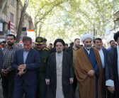 راهپیمایی روز ۱۳ آبان و روز استکبارستیزی با حضور  نماینده ولی‌فقیه در استان لرستان  برگزار شد.