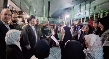 بازدید از حلقات صالحین حوزه‌های مقاومت بسیج شهرستان رومشکان با حضور  نماینده ولی‌فقیه در استان لرستان و امام جمعه خرم‌آباد برگزار شد.