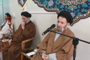  نشست صمیمی نماینده ولی فقیه در استان لرستان و امام جمعه خرم آباد با مبلغین شهرستان بروجرد به مناسبت نزدیک شدن به ماه پر فیض و برکت رمضان برگزار شد.