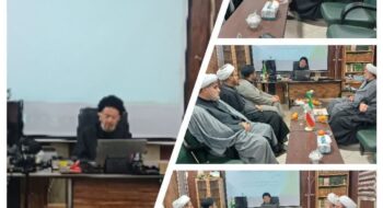 گردهمایی مجازی مشترک ائمه جمعه مدیران مدارس علمیه و معاونين تبلیغ شهرستان‌ها و بخش‌های استان لرستان با حضورنماینده ولی فقیه در استان لرستان و امام جمعه خرم‌آباد
