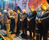 اجتماع باشکوه عزاداران امام شهید و بیعت با آیت الله سید مجتبی خامنه ای مدظله العالی در شهرستان نورآباد با حضور نماینده ولی فقیه در استان لرستان و امام جمعه خرم آباد
