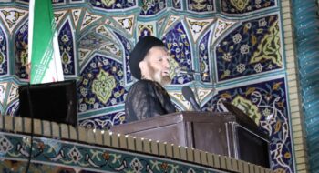 نماز جمعه به امامت نماینده ولی فقیه در لرستان و امام جمعه خرم آباد حضرت حجت‌الاسلام والمسلمین سید احمد رضا شاهرخی در مصلی الغدیر شهرستان خرم آباد برگزار شد .1405/02/11