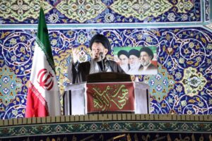 نماز جمعه به امامت نماینده ولی فقیه در لرستان و امام جمعه خرم آباد حضرت حجت‌الاسلام والمسلمین سید احمد رضا شاهرخی در مصلی الغدیر شهرستان خرم آباد برگزار شد .1405/04/05
