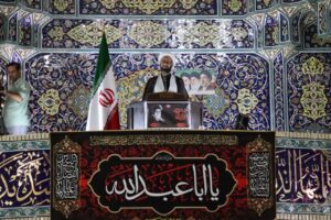 نماز جمعه به امامت امام جمعه موقت خرم آباد حضرت حجت‌الاسلام والمسلمین بهروز شمسی فر در مصلی الغدیر شهرستان خرم آباد برگزار شد .1405/04/12