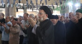 نماز جمعه به امامت نماینده ولی فقیه در لرستان و امام جمعه خرم آباد حضرت حجت‌الاسلام والمسلمین سید احمد رضا شاهرخی در مصلی الغدیر شهرستان خرم آباد برگزار شد .1405/05/02