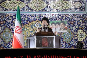 نماز جمعه به امامت نماینده ولی فقیه در لرستان و امام جمعه خرم آباد حضرت حجت‌الاسلام والمسلمین سید احمد رضا شاهرخی در مصلی الغدیر شهرستان خرم آباد برگزار شد .1405/05/16