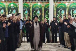 اولین روز از مراسم عزاداری دهه آخر صفر ایام الله عزاداری شهادت نبی خاتم «ص» امام حسن مجتبی «ع» امام رضا «ع» در حسینیه دفتر نماینده ولی فقیه در استان لرستان با حضور عموم مردم، و جمع عاشقان و دوستداران اهل بیت برگزار شد.
