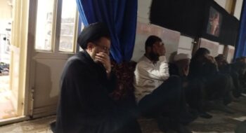 پنجمین روز از مراسم عزاداری دهه آخر صفر ایام الله عزاداری شهادت نبی خاتم «ص» امام حسن مجتبی «ع» امام رضا «ع» در حسینیه دفتر نماینده ولی فقیه در استان لرستان با حضور عموم مردم، و جمع عاشقان و دوستداران اهل بیت برگزار شد.