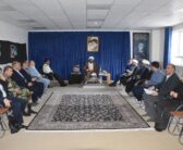 جلسه هماهنگی و برنامه‌ریزی آیین گرامیداشت اربعین مرجع عالی قدر جهان تشیع، امام شهید امت حضرت آیت الله العظمی خامنه‌ای «قدس سره الشریف» با حضور حجت الاسلام والمسلمین شمسی‌فر، امام جمعه موقت شهرستان خرم آباد، 