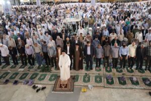نماز جمعه به امامت نماینده ولی فقیه در لرستان و امام جمعه خرم آباد حضرت حجت‌الاسلام والمسلمین سید احمد رضا شاهرخی در مصلی الغدیر شهرستان خرم آباد برگزار شد .1405/06/28