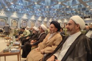 سی و سومین اجلاس سراسری نماز با قرائت پیام حضرت آیت‌الله امام سید مجتبی خامنه‌ای رهبر معظم انقلاب با حضور رییس شورای سیاست‌گذاری ائمه جمعه کشور  و نماینده ولی فقیه در استان لرستان و امام جمعه خرم آباد در تالار قدس حرم مطهر رضوی برگزار گردید.