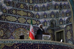 نماز جمعه به امامت امام جمعه موقت خرم آباد حضرت حجت‌الاسلام والمسلمین بهروز شمسی فر در مصلی الغدیر شهرستان خرم آباد برگزار شد .1405/07/10