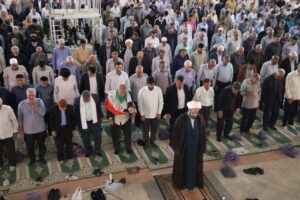 نماز جمعه به امامت امام جمعه موقت خرم آباد حضرت حجت‌الاسلام والمسلمین بهروز شمسی فر در مصلی الغدیر شهرستان خرم آباد برگزار شد .1405/07/17