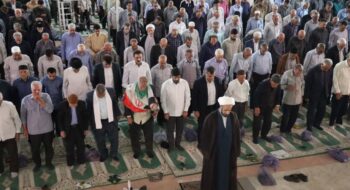 نماز جمعه به امامت امام جمعه موقت خرم آباد حضرت حجت‌الاسلام والمسلمین بهروز شمسی فر در مصلی الغدیر شهرستان خرم آباد برگزار شد .1405/07/17